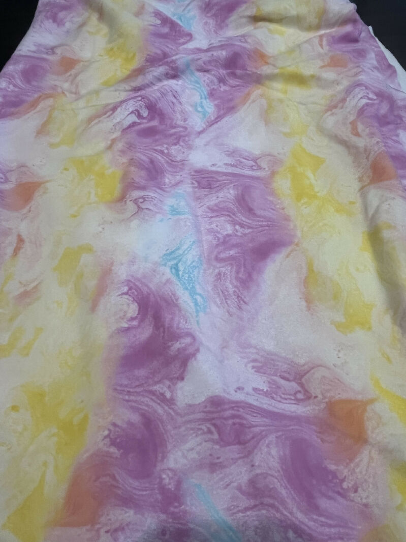 tie dyed fabric