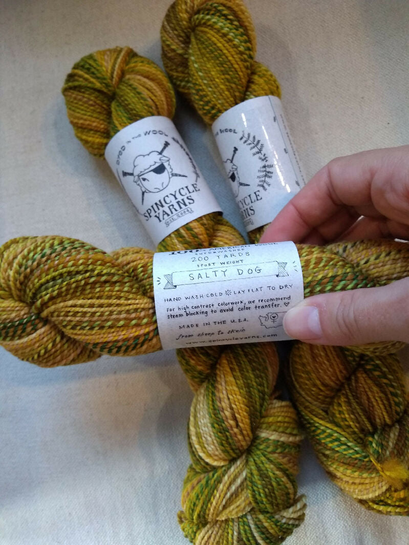 Spincycle Yarns Dyed in the Wool