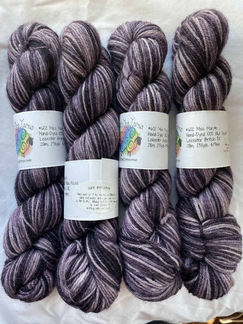 Dk Yarn Lot Purple