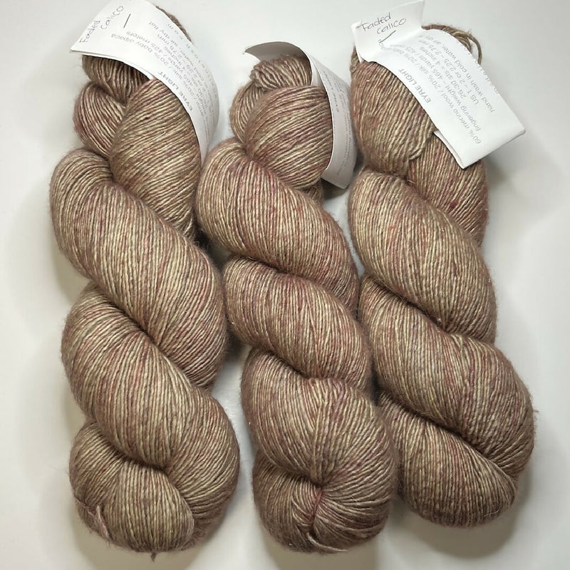 Madeline Tosh Eyre Light Yarn in Faded Calico - 3 Skeins