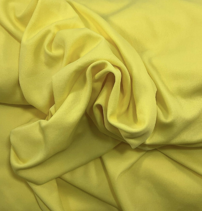 Lemon Yellow Knit – 4 7/8 yds