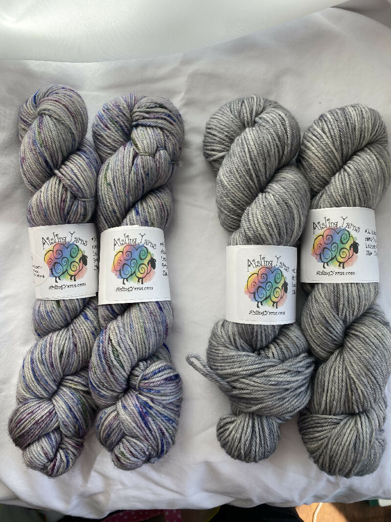 Dk weight yarn lot