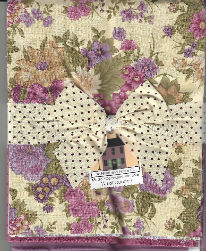 Moda - Decadent Victorian by Heart & Home 12 fat quarters