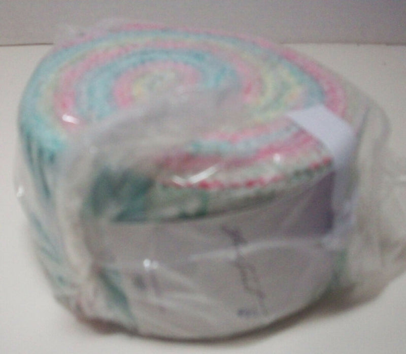 Free Spirit by Westminister pink/blue/white jelly roll