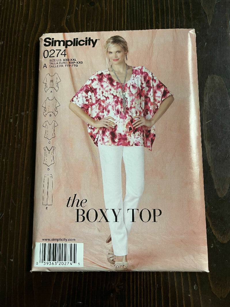 Simplicity S0274 Misses Pants and Tops