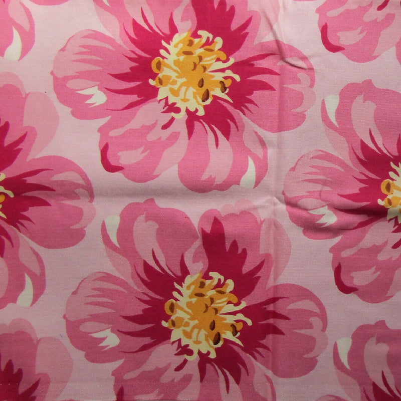 Stonehill Collection Pink Floral Cotton Fabric, 2 Pieces