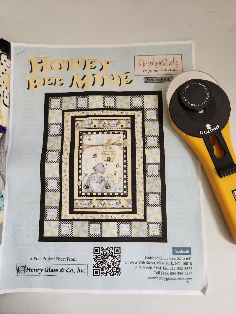 Honey Bee Mine quilt kit
