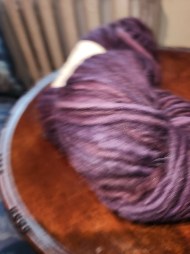 Fiesta Bulky Yarn 4 oz Plum