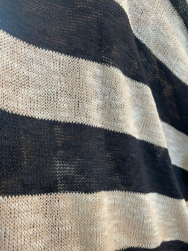 tan&black knit fabric 2