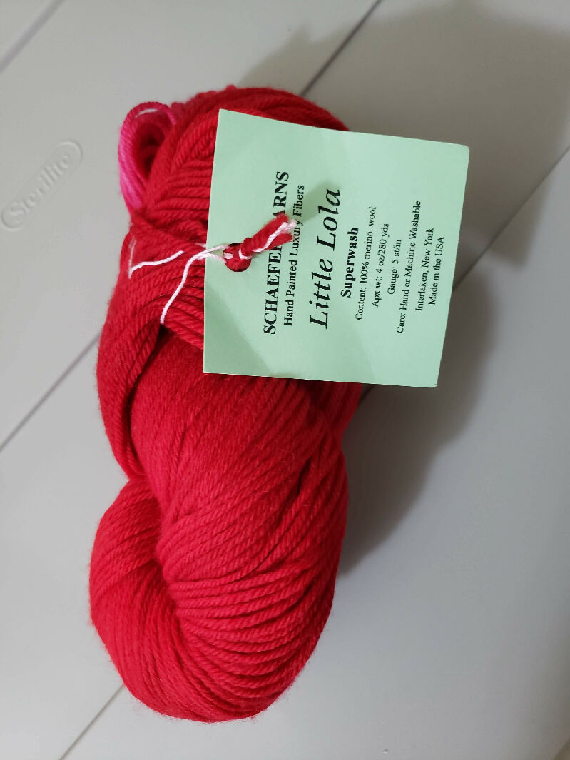 Schaeffer Yarns - Little Lola (Red)