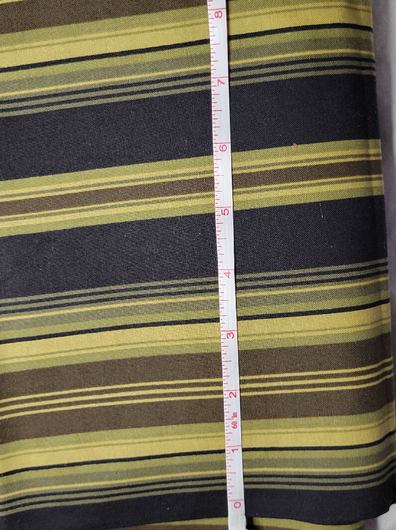 Medium Weight Muted Stripe Fabric