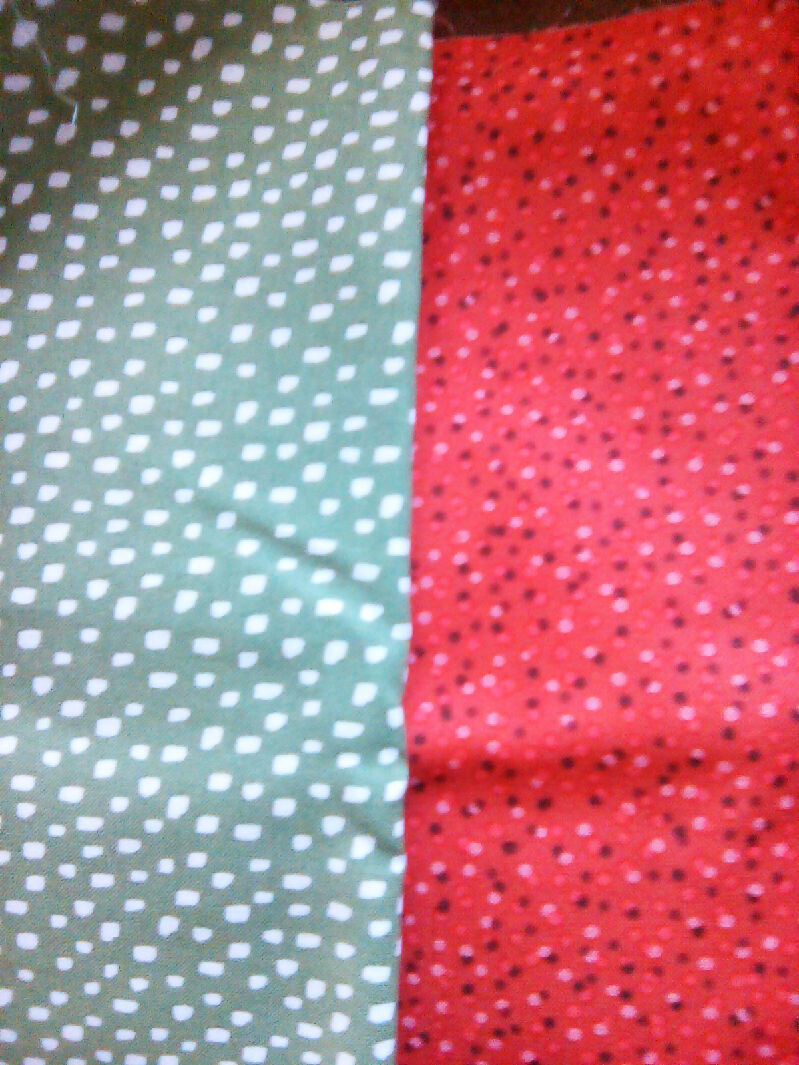 Cotton material, blue, green, red, animal colors, mix designs, 9in x 43in all 8 pieces