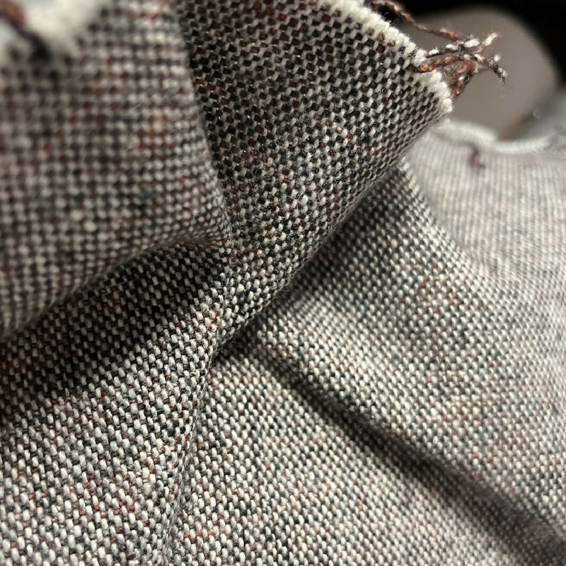 Taupe Calvin Klein Wool Blend Tweed - Yardage