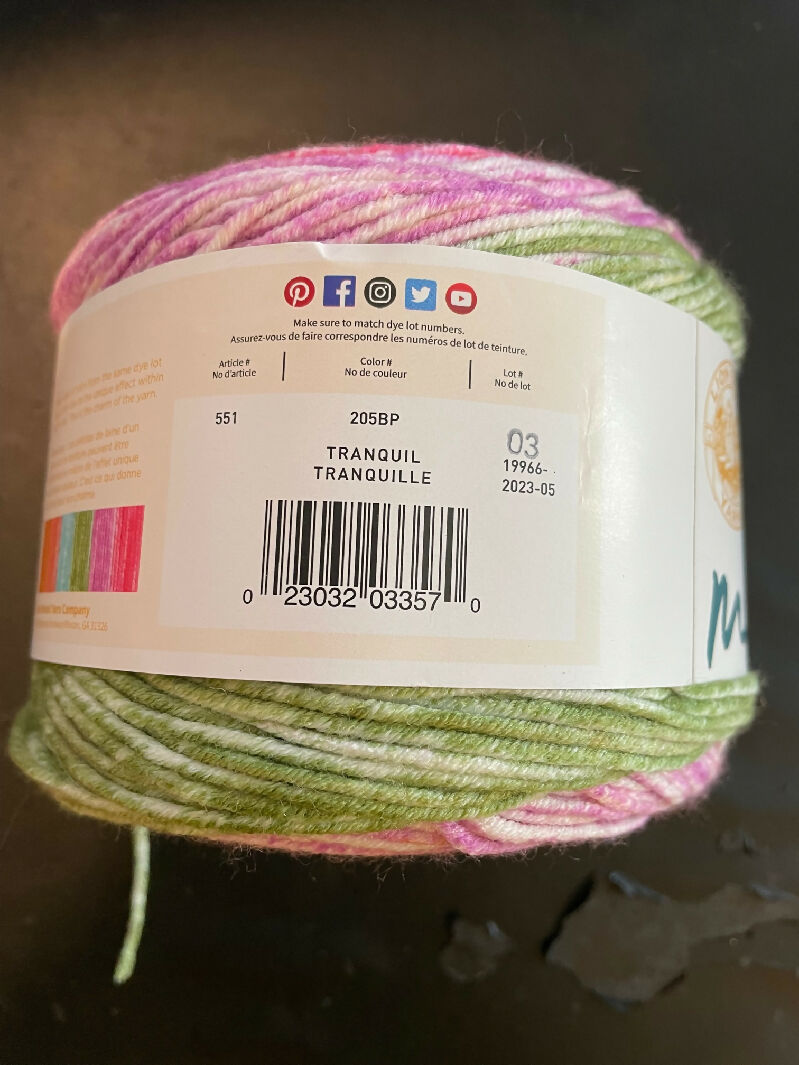 Lion Brand Mandala Ombre Yarn, Tranquil