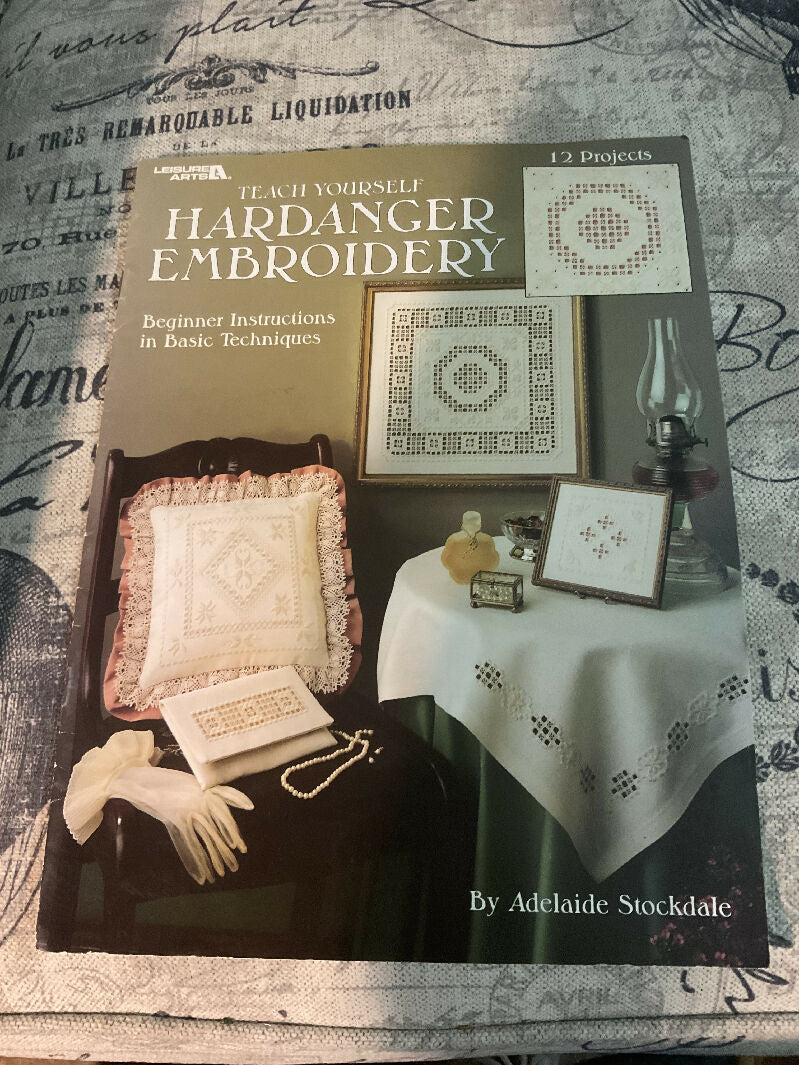 Teach Yourself Hardanger Embroidery leaflet