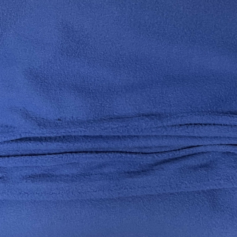 Egyptian Blue Polyester Polar Fleece - 4 Yds