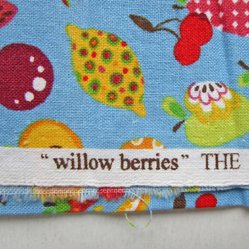 Cotton Fabric, "Willow Berries" Alexander Henry Fabrics ©2009, Three Pieces