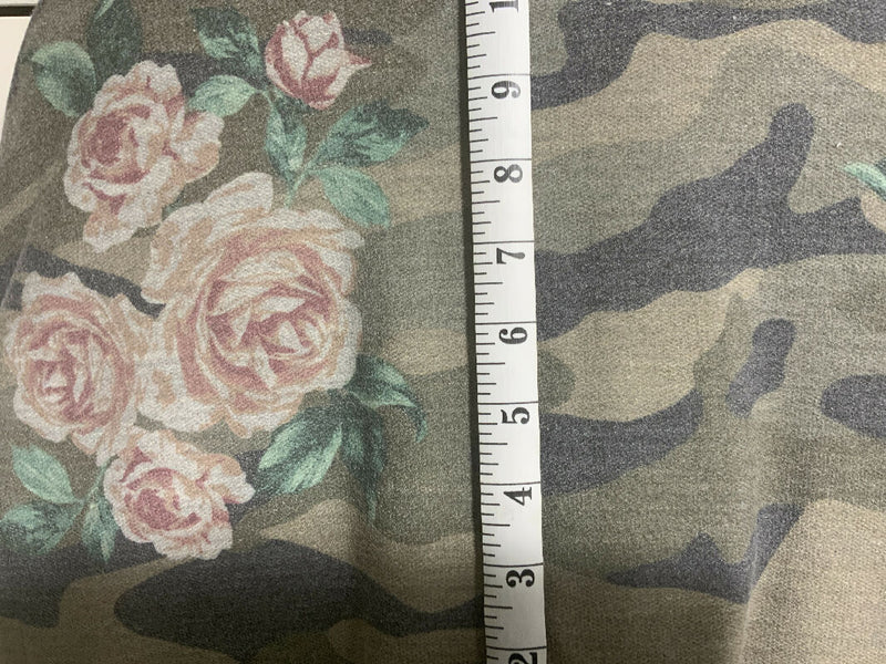 3.5 yards of French terry knit fabric