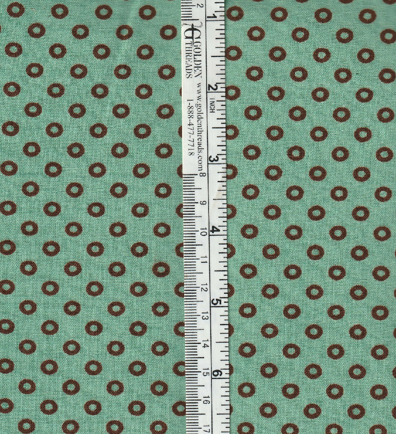 Fabric Circle Dots 5 Fabric BUNDLE 11.06 yd 