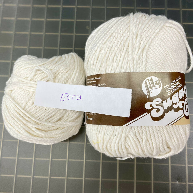 Set of 2 - Sugar n Cream Yarn Ecru