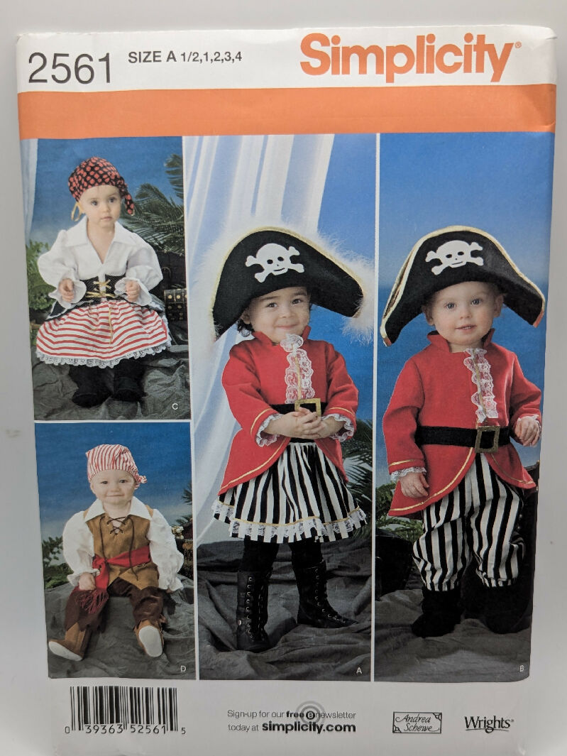 Simplicity 2561 Andrea Schewe Toddler&