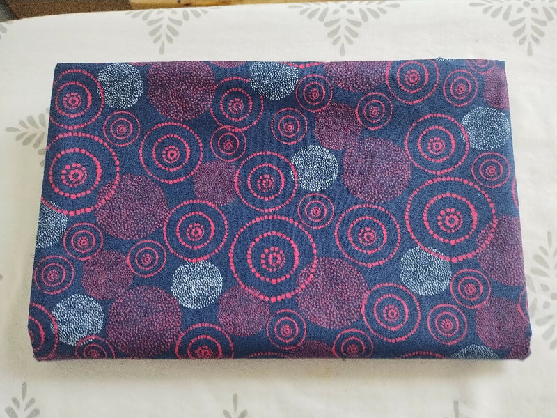 Geometric Circle Print Material