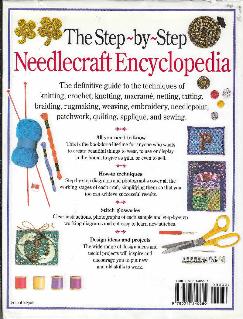 The Step-by-Step Needlecraft Encyclopedia by Judy Brittain