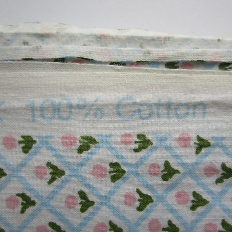 Vintage Laura Ashley Cotton Decorator Fabric, 46” x 2 yards