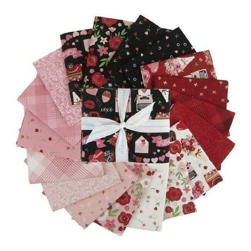 Riley Blake Falling in Love 6 piece Fat Quarter Bundle