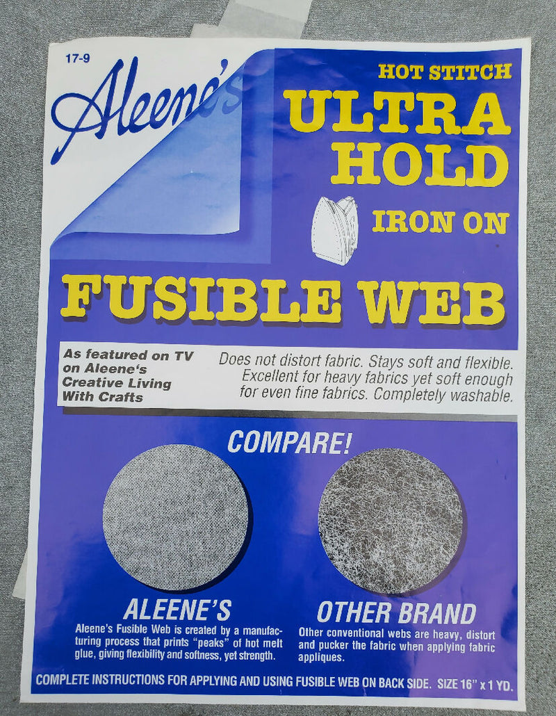 Bundle of Fusible Web Iron-On Adhesive Packs