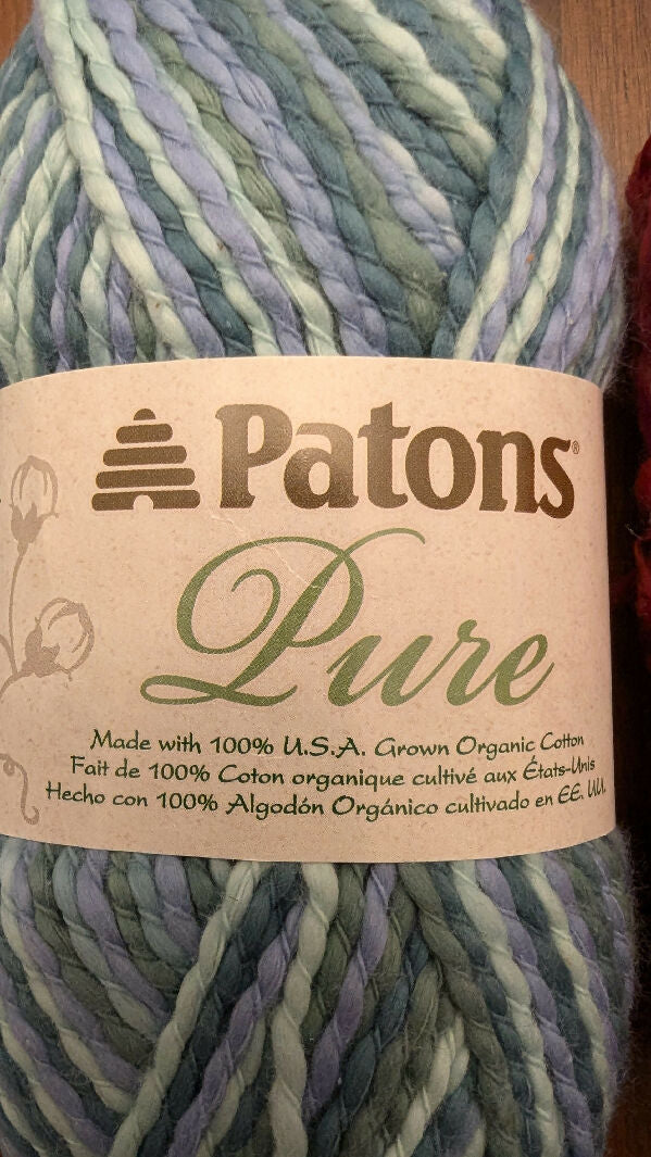 Patons Pure Organic Cotton Yarn and More Lot of 4