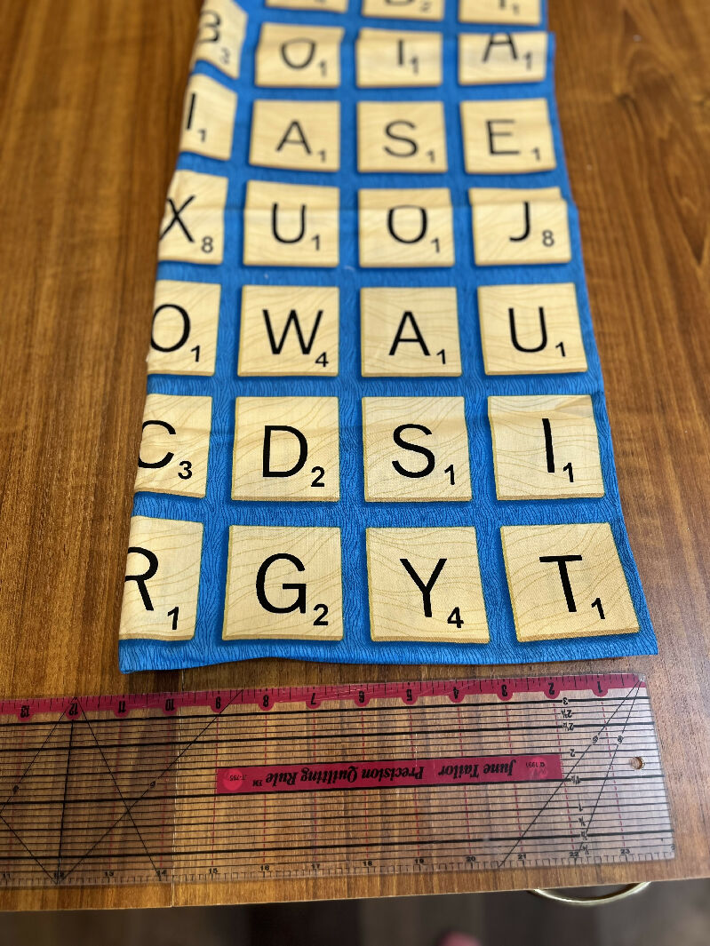 Scrabble FABRIC