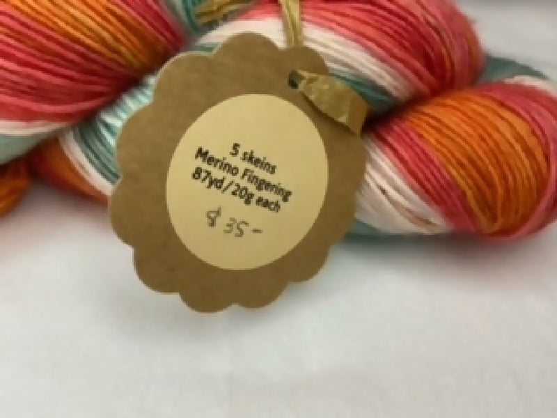 Ewe 2 Yarn - Swirl Five Color Sets