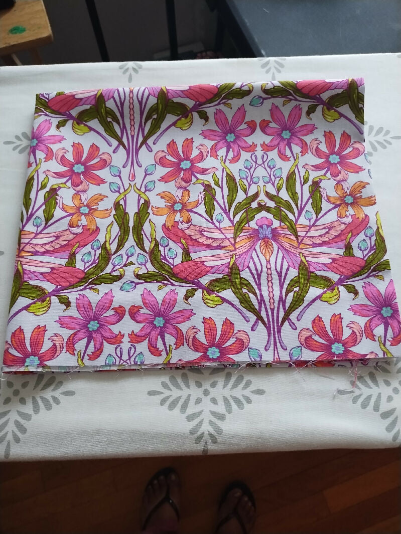 Summer Tulip Garden Fabric
