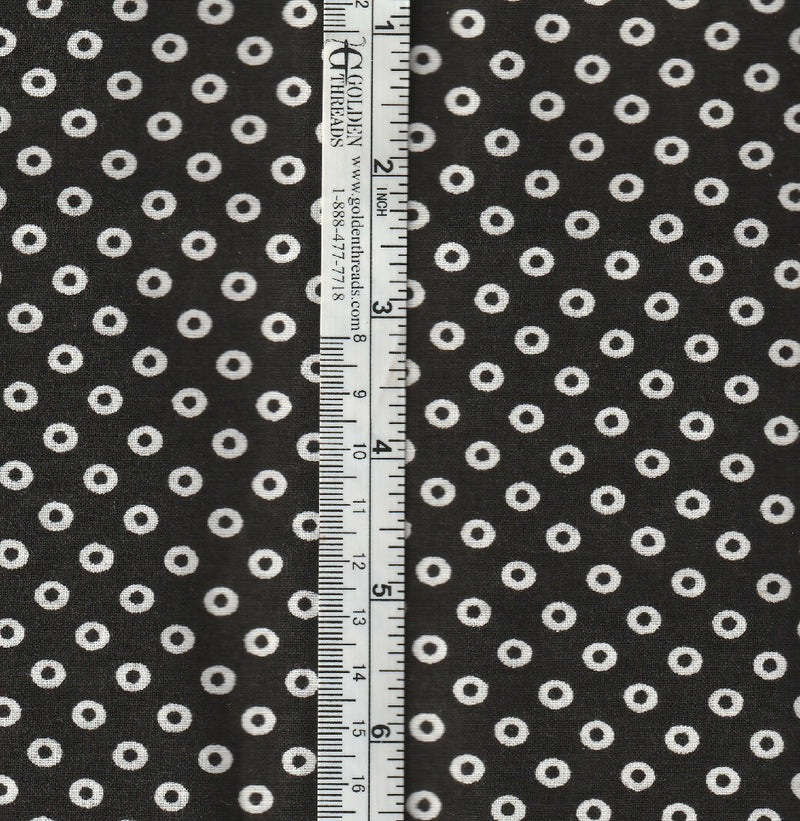 Fabric Circle Dots 5 Fabric BUNDLE 11.06 yd 