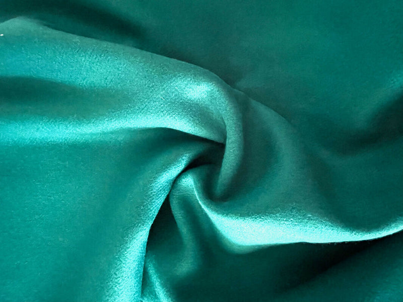 Heavyweight Teal Wool 2 Yards