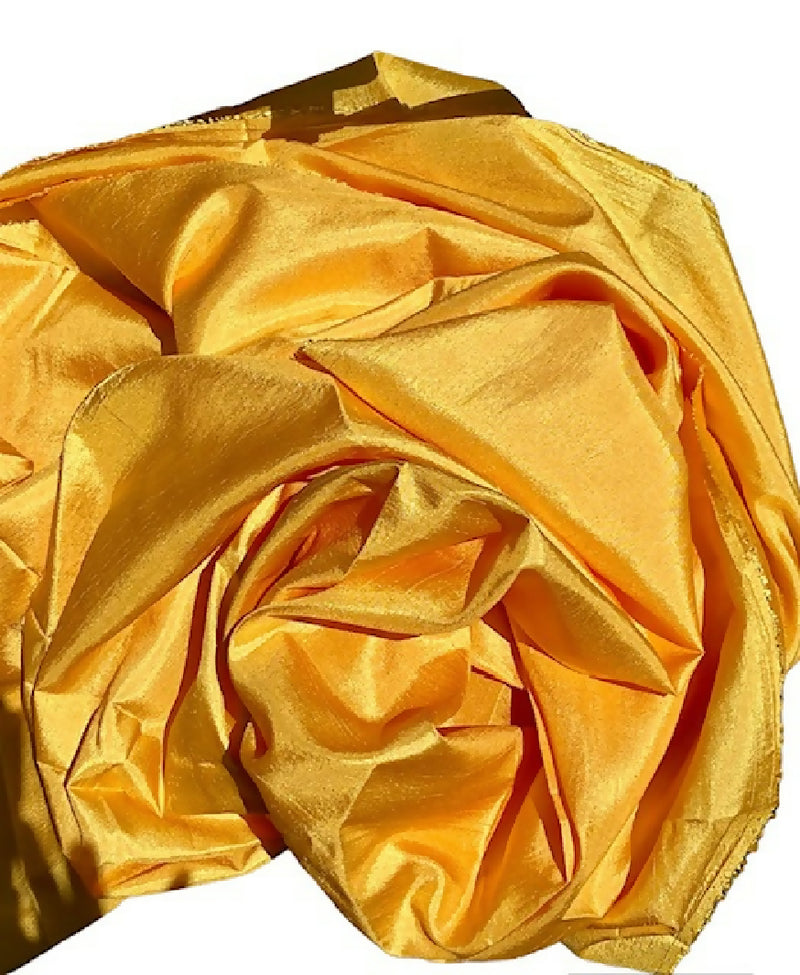 Sun Yellow Crinkle Fabric - 4 1/4 yds