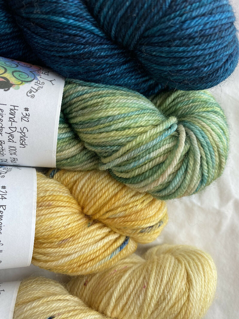 Dk Weight Shawl Yarn Lot