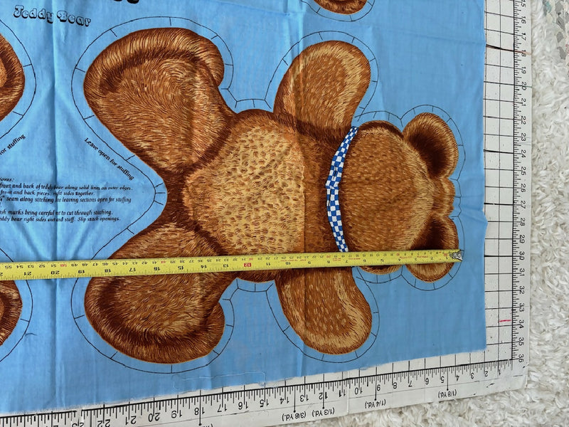 Teddy Bear printed panel