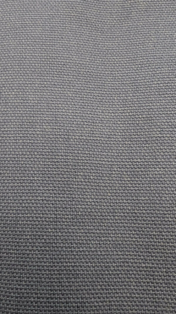 Steel Blue Canvas Bottom Weight Woven Fabric 56"W - 2 yds