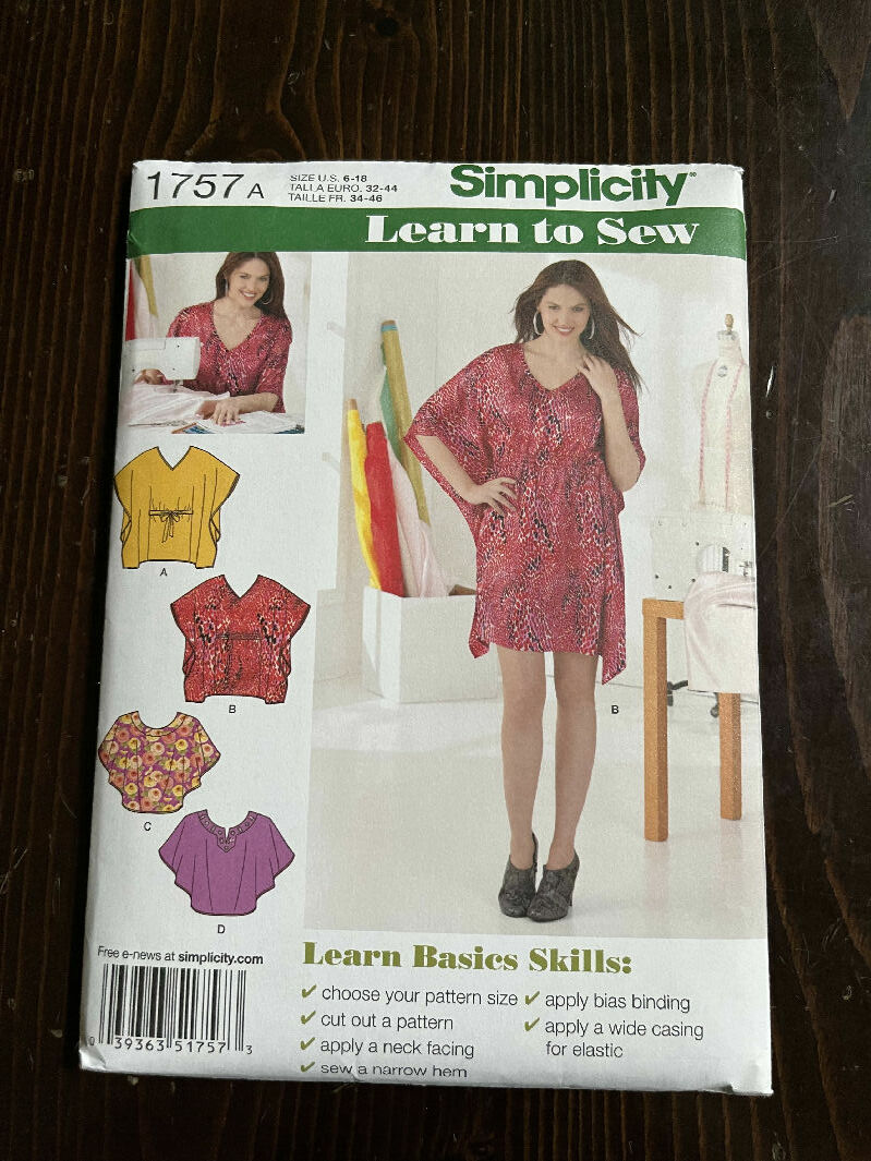 Simplicity 1757 Mini Dress and Top