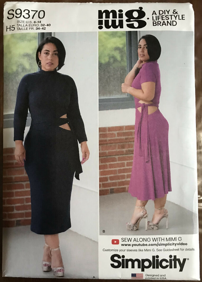 Lot of 3 Simplicity Patterns - S9370, S9778, S9701