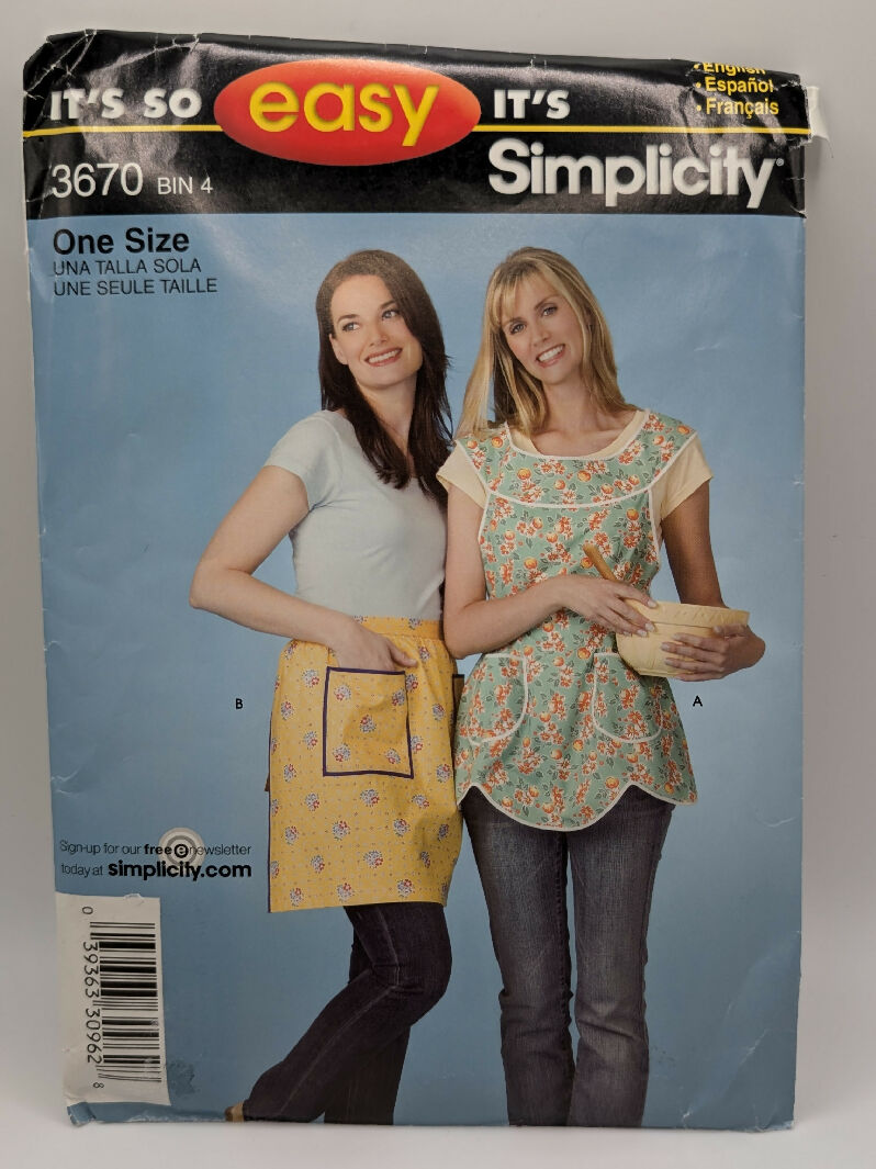 Simplicity 3670 It&