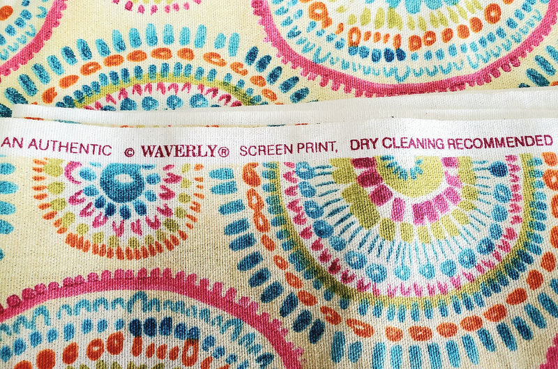 Waverly Carousel Cotton Drapery Fabric