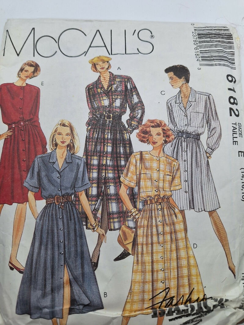 McCalls woman dress pattern