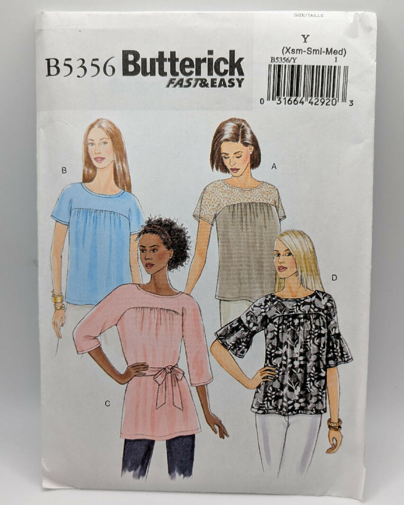 Butterick 5356 Fast & Easy Misses&