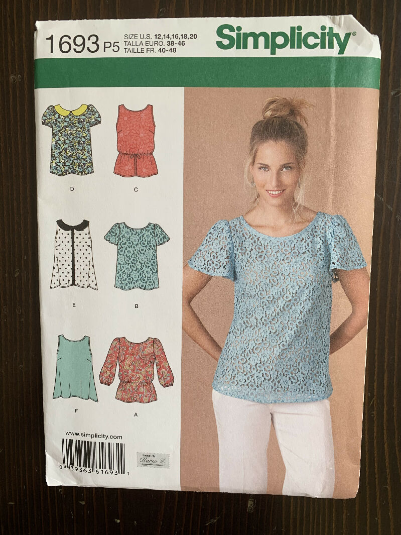 Simplicity 1693 Misses&