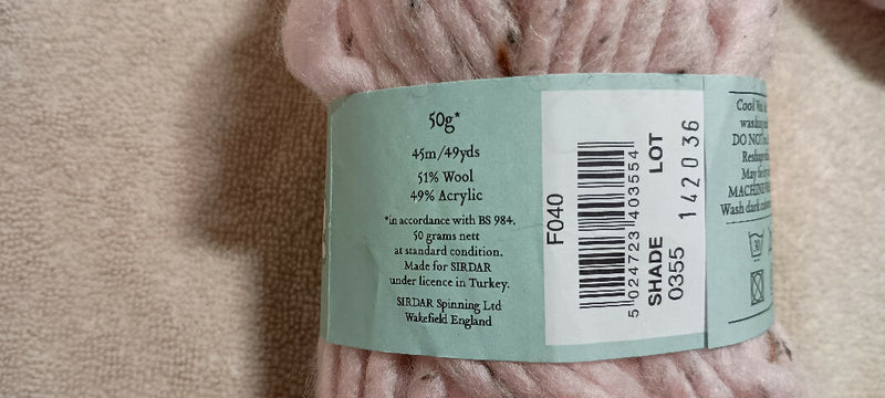 Sirdar Big Softie Yarn Lot of 4