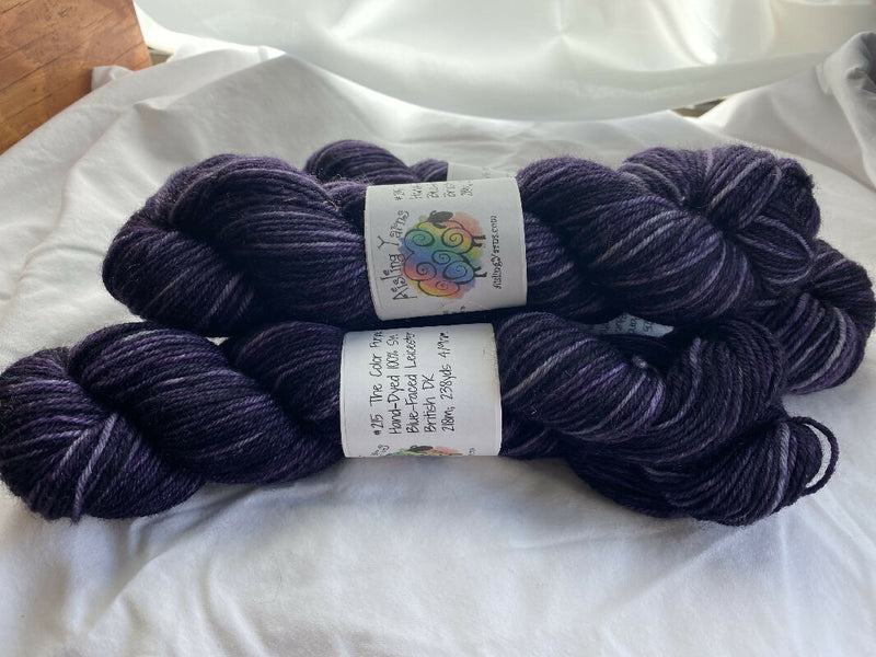 Purple Dk Weight Yarn Lot