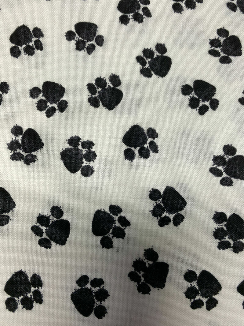 Paw Print Fabric